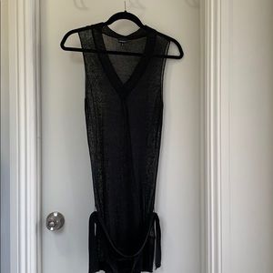 Calvin Klein Jeans Mesh sleeveless mini dress